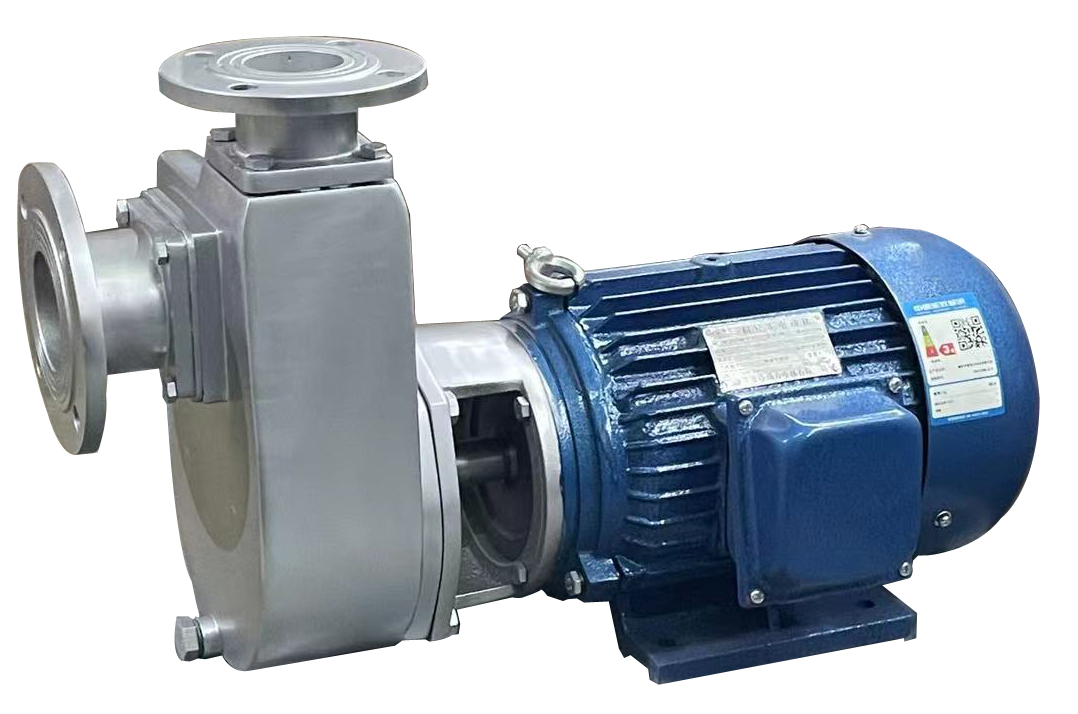 304不銹鋼直聯(lián)自吸泵(法蘭)